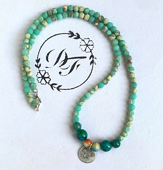 gemstone Bead necklace